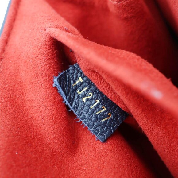 Louis Vuitton  Saint Sulpice PM Empreinte Leather Crossbody Bag Navy Blue - Picture 15 of 16